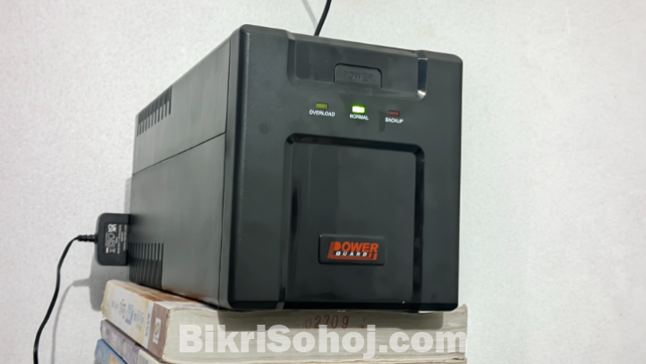 Power guard 1200va computer ups (double battary)